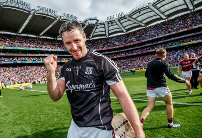 Colm Callanan celebrates