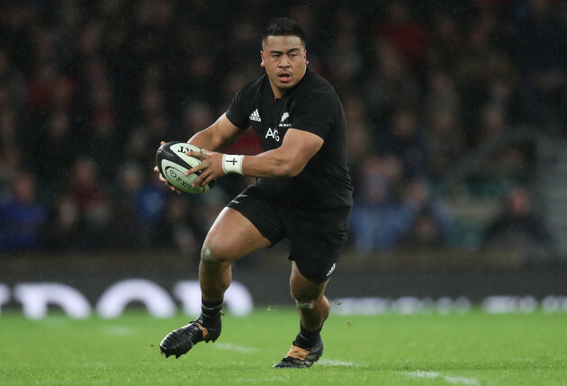 New Zealand All Blacks Asafo Aumua