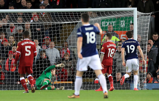 Liverpool v West Bromwich Albion - Emirates FA Cup - Fourth Round - Anfield