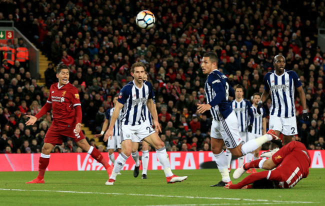 Liverpool v West Bromwich Albion - Emirates FA Cup - Fourth Round - Anfield