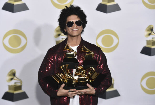 60th Annual Grammy Awards - Press Room