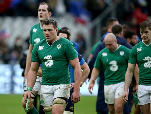 CJ Stander dejected after the game