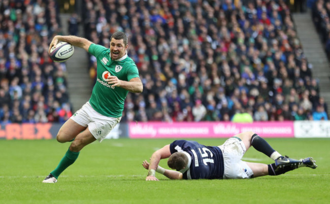 Ireland&rsquo;s Rob Kearney