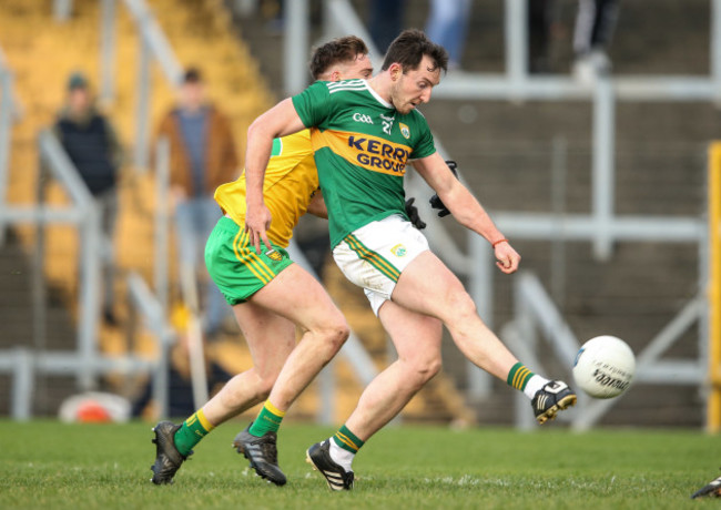 Daithi Casey scores the winning point