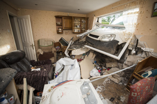 Van crash in County Down