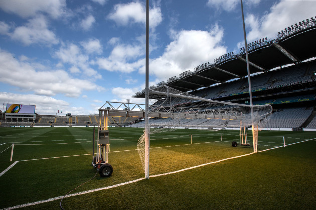 General view of the Croke Park pitch
