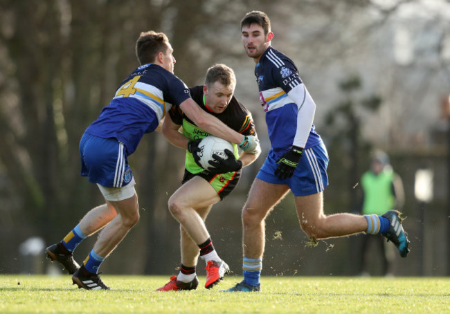 Shane Clayton and Ronan Shanahan with Michael Hurley