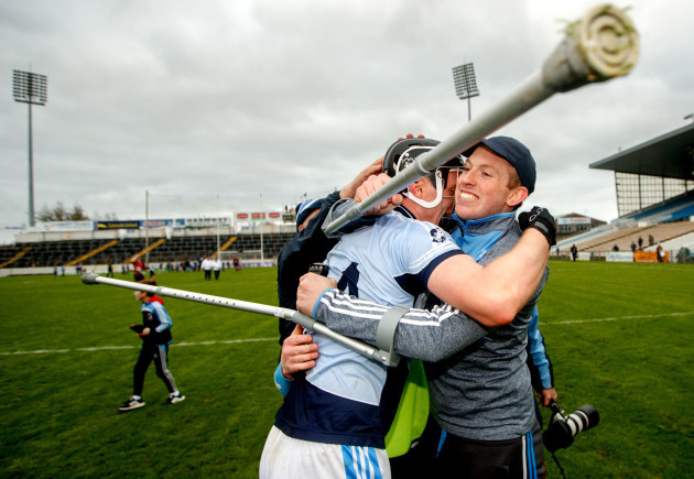 Kevin Downes and Cathal King celebrate