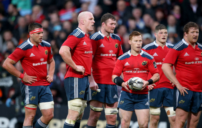 CJ Stander, Paul O'Connell, Donnacha Ryan, Cathal Sheridan, Jack O'Donoghue and Stephen Archer