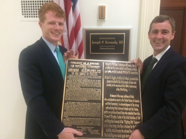 Congressman Kennedy and Senator Mark Daly