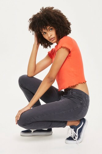 topshop half size jeans