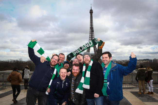 Ireland fans from Wexford