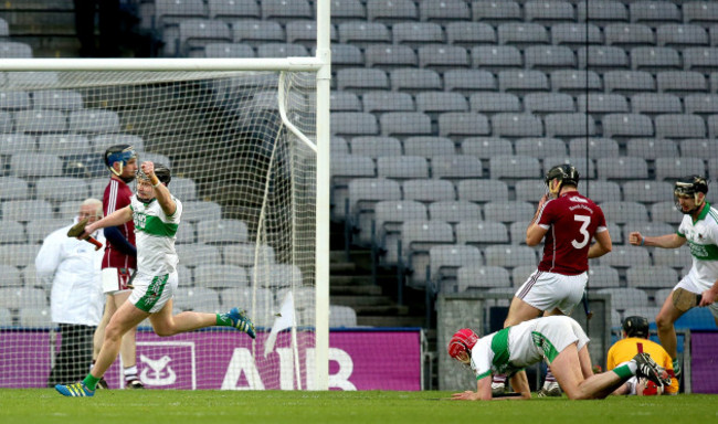 Ryan Walsh celebrates scoring his sides first goal