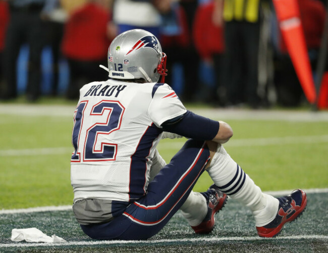 Eagles Patriots Super Bowl Football