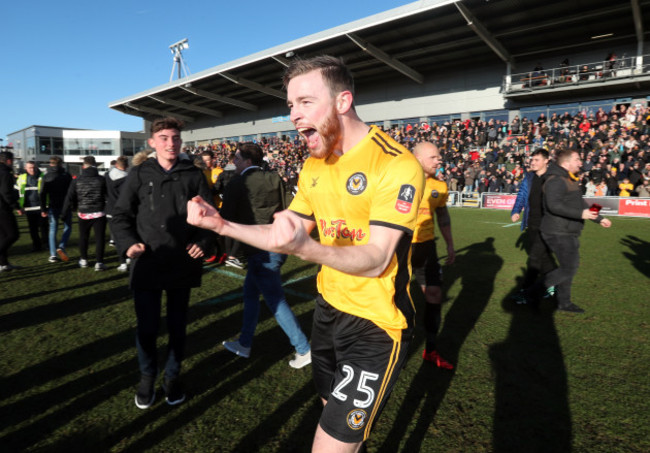 Newport County v Leeds United - Emirates FA Cup - Third Round - Rodney Parade