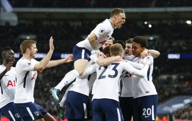 (SP)BRITAIN-LONDON-FOOTBALL-HOTSPUR VS MAN UNITED