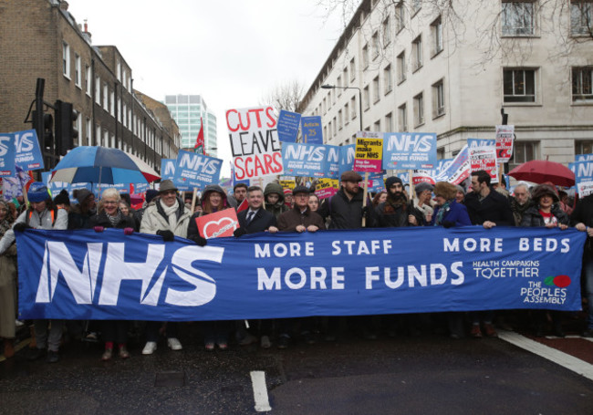 NHS march