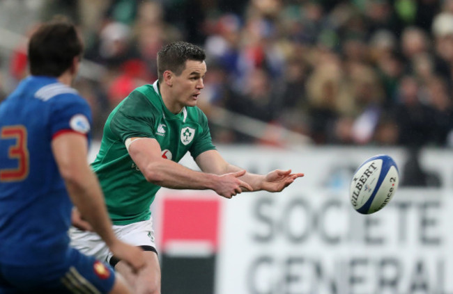 Ireland’s  Johnny Sexton