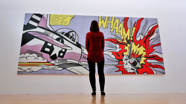 Roy Lichtenstein painting