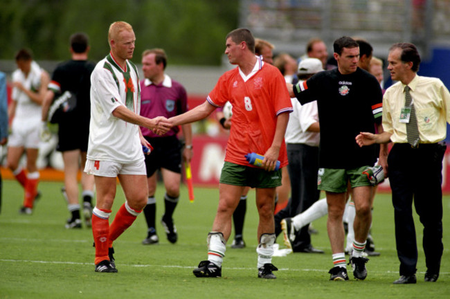 Soccer - World Cup USA 1994 - Second Round - Ireland v Holland - Citrus Bowl, Orlando