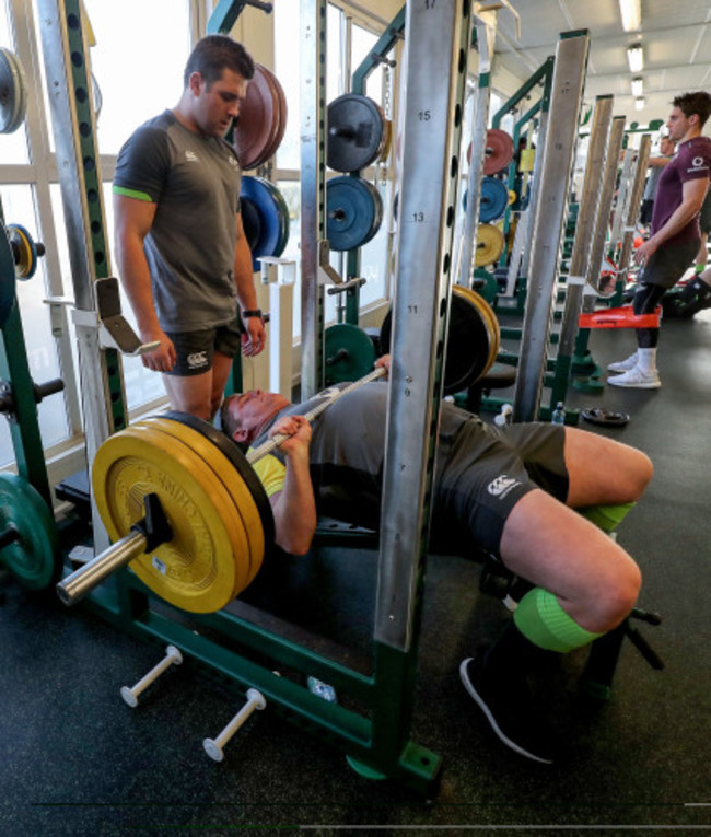 Tadhg Furlong with CJ Stander