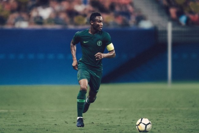 Nigeria World Cup away shirt