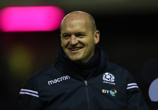 Scotland’s head coach Gregor Townsend