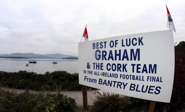 A view of Bantry Bay, home of Cork captain Graham Canty