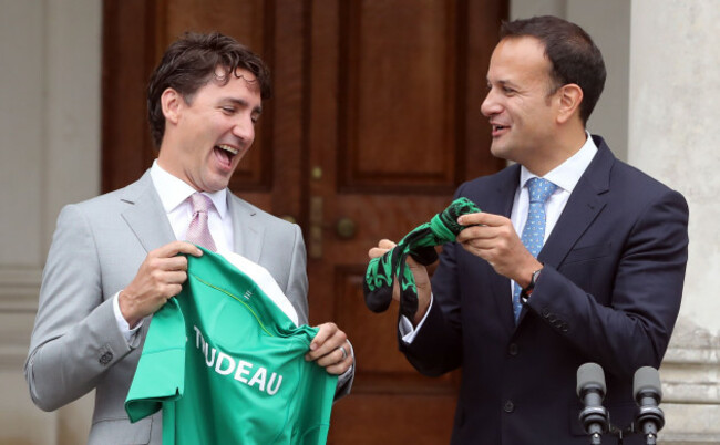 Justin Trudeau Ireland visit