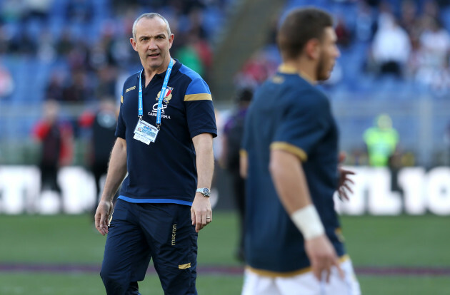 Conor O'Shea ahead of the game