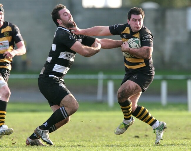 Jonathan Slattery tackles Ger Slattery