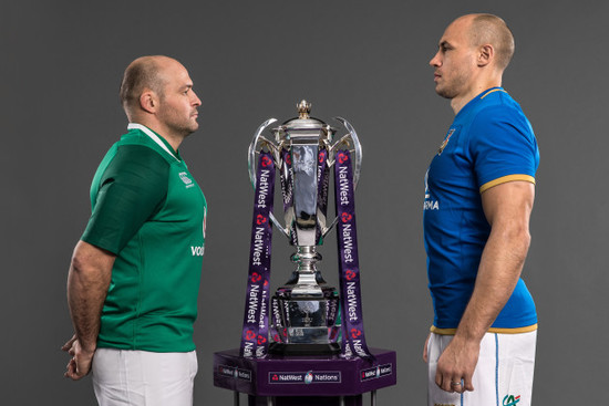 Rory Best and Sergio Parisse