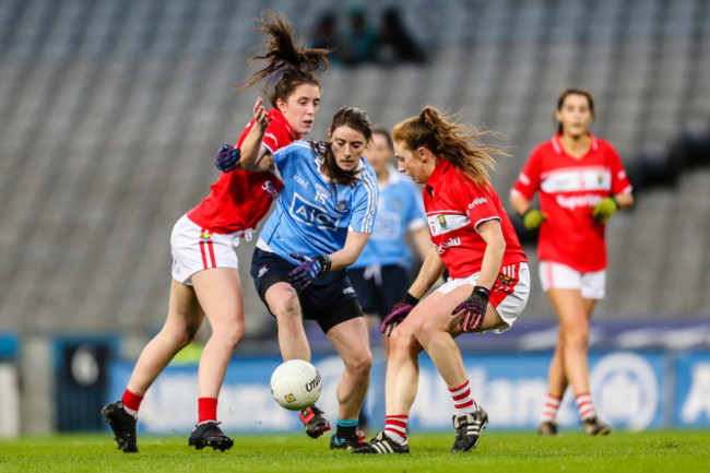 Oonagh Whyt with Ciara OÕSullivan and Aishling Hutchings