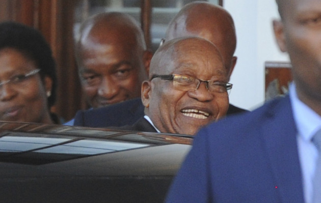 South Africa Troubled President