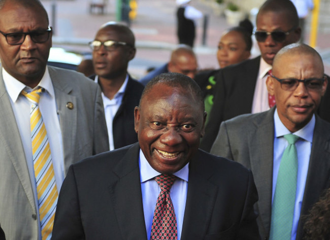 South Africa Troubled President