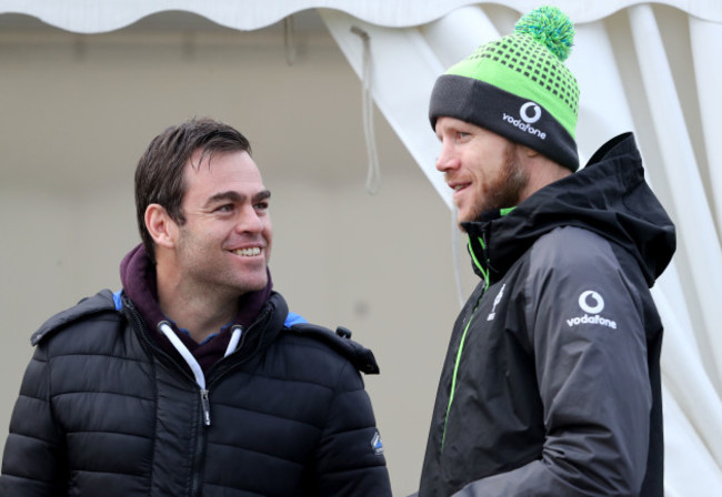 Johann van Graan and Simon Easterby