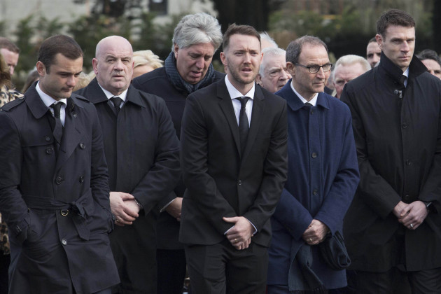 Liam Miller funeral