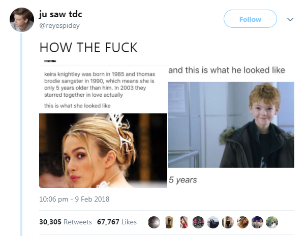 Love Actually Fans Just Discovered A Mind Blowing Age Gap Between