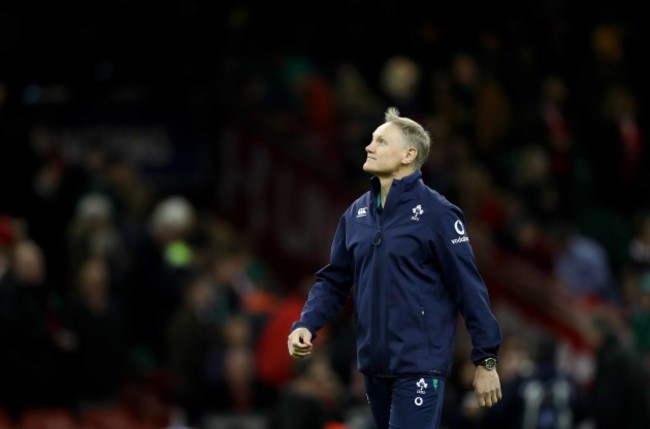Ireland’s head coach Joe Schmidt