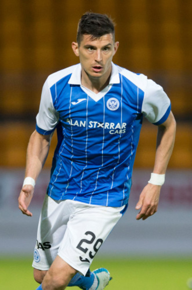 St Johnstone v Trakai - UEFA Europa League Qualifying - First Round - First Leg - McDiarmid Park