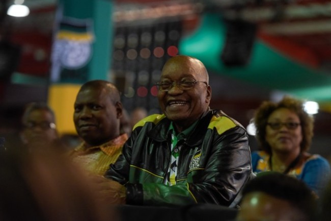 SOUTH AFRICA-JOHANNESBURG-ZUMA-RESIGNING