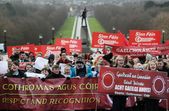 Irish language act campaign