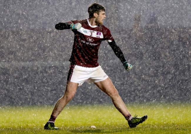 Sean Mulkerrin celebrates after his sides scored the opening goal