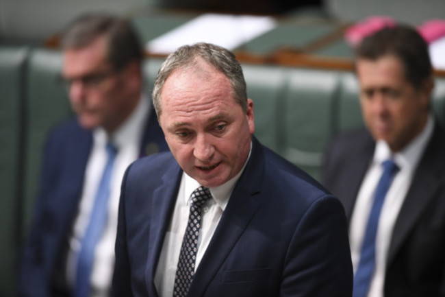 BARNABY JOYCE MOTION