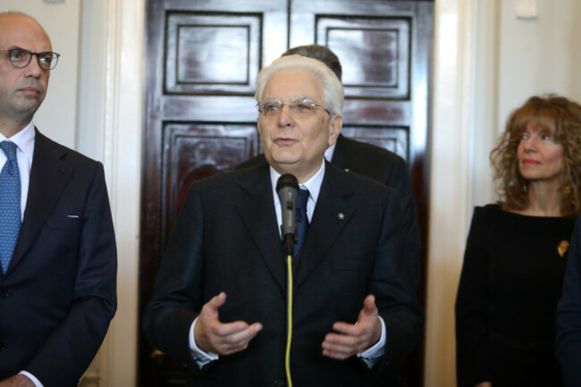 15/2/2018 Sergio Mattarella Prime Ministers State Visits To Ireland