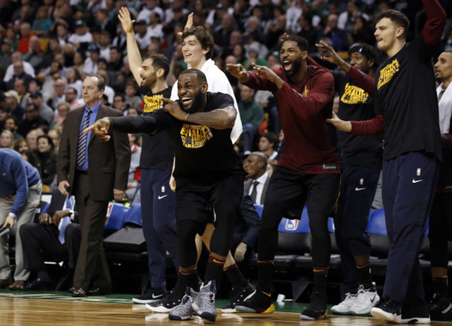 NBA: Cleveland Cavaliers at Boston Celtics