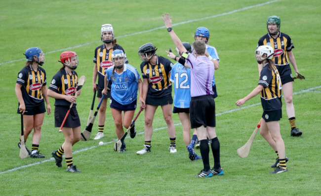 Eimear McCarthy concedes a free