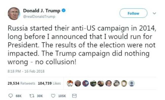 trump tweet