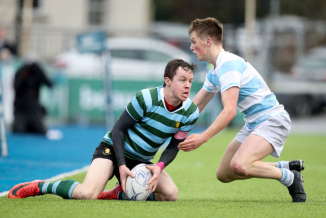 Paddy Opperman with Rory Maddigan