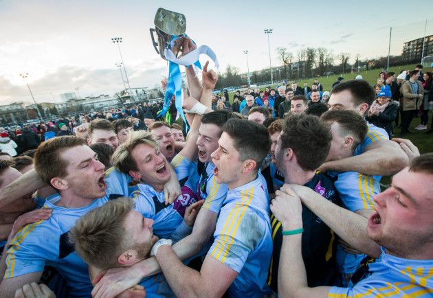 Stephen Coen lifts The Sigerson Cup